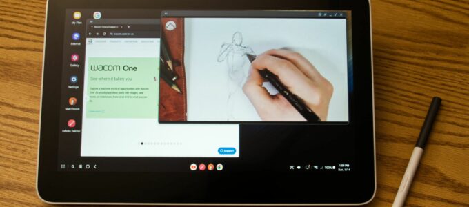 Recenze Wacom One 13 Touch: Experiment s Androidem a Chrome OS