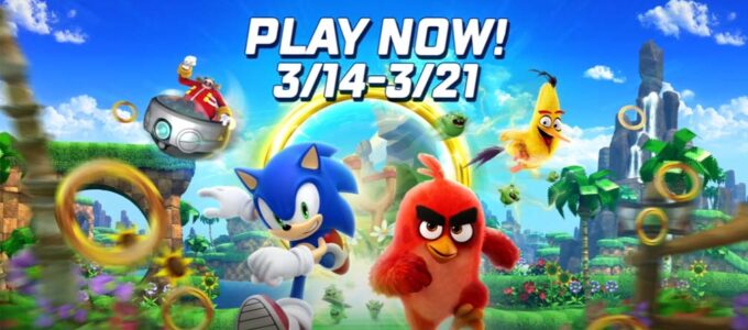 "Spolupráce Sonic Dash a Angry Birds ve speciálním crossoveru"