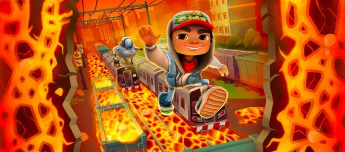 Subway Surfers: Nová aktualizace - Láva zaplavuje Subway City