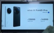 Vivo X Fold3 Pro: únik konfigurací úložiště a ceny před spuštěním