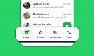 WhatsApp na Androidu dostává dolní navigační panel pro snadnou navigaci