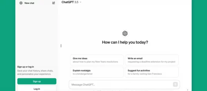 ChatGPT - umělá inteligence zdarma pro všechny bez nutnosti účtu
