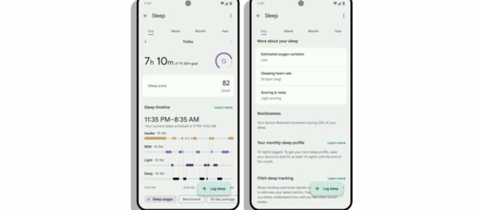 Fitbit radikálně přepracovává zážitek se spánkem ve své mobilní aplikaci