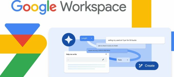 Google představuje hlasové nápovědy a úpravy pro funkci "Pomoz mi psát" v Gmailu ve službě Workspace