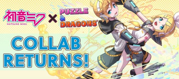 Hatsune Miku se vrací! Nová spolupráce s Puzzle & Dragon's