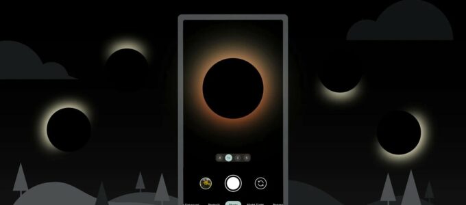 Jak zachytit dokonalé fotky z 8. dubnového zatmění slunce s telefonem Pixel? Google radí