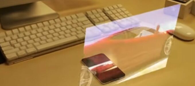 Nová metoda pro projekci hologramů na displej iPhone