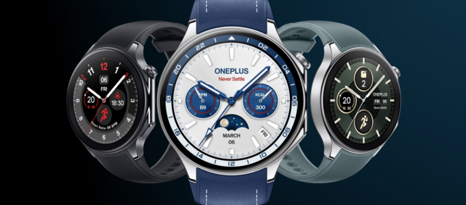 OnePlus Watch 2 s novým odstínem Nordic Blue - vlna barev