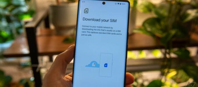 Přenos eSIM z jednoho Android telefonu na druhý: návod