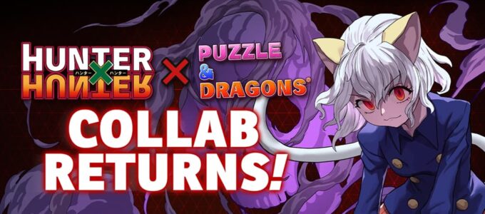 Puzzle & Dragons se vrací s kolaborací s klasickým anime seriálem Hunter x Hunter