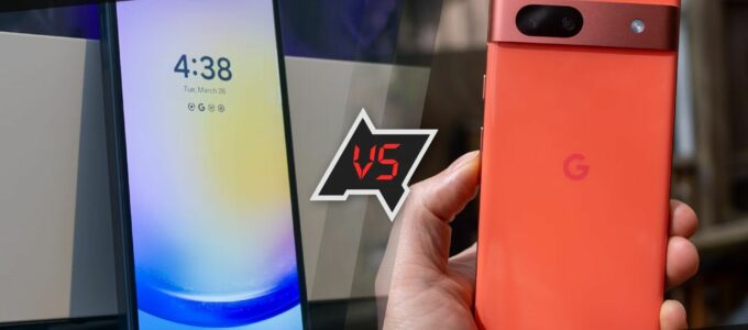 Samsung Galaxy A25 vs. Google Pixel 7a: Bitva kompromisů