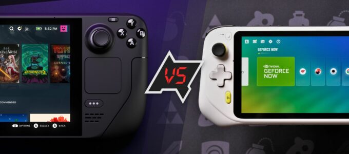 Steam Deck vs. Logitech G Cloud: Lokální nebo vzdálené hraní?