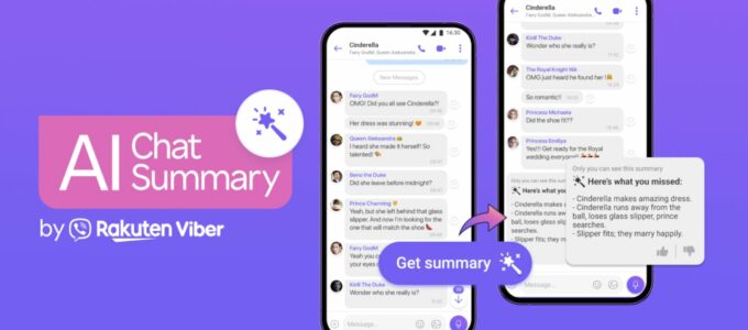 "Viber spouští funkci řízenou AI pro správu nepřečtených zpráv"