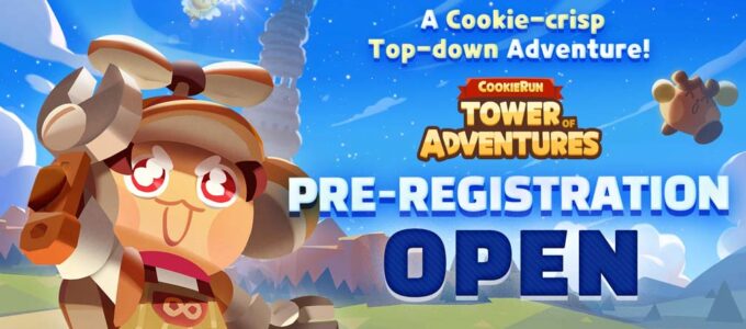 Cookie Run: Tower of Adventures - Předregistrace otevřena s bonusy v ostatních hrách od Devsisters