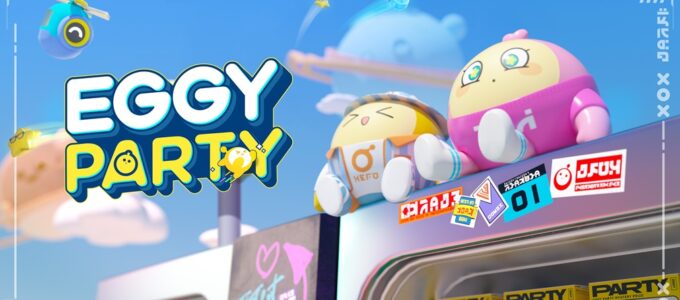 Eggy Party spolupracuje s populární čínskou maskotou Little Parrot Bebe