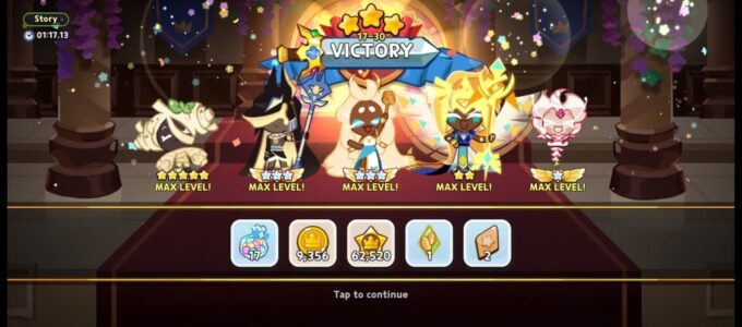 Jak porazit úroveň 17-30 ve hře Cookie Run: Kingdom