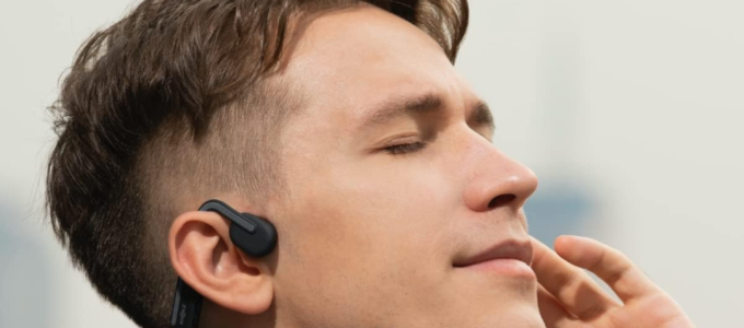 Nové bezdrátové sluchátka s technologií kostní vodivosti za super cenu
