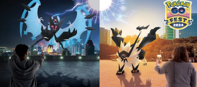 Pokemon Go Fest 2024 představí premiéru Dusk Mane a Dawn Wings Necrozma
