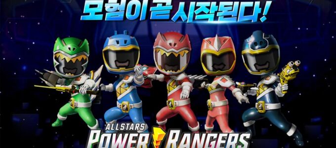 Power Rangers All Stars ožívá s uvedením v Jižní Koreji