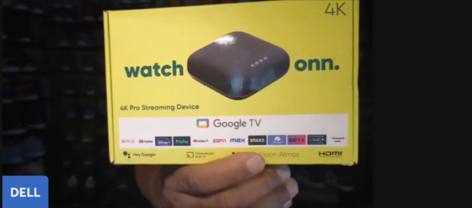 Walmartův Onn 4K Pro Google TV box vypadá jako vylepšený Chromecast, který jsme nikdy nedostali