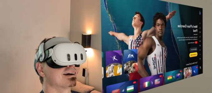 Sledoval jsem Olympiádu 2024 ve VR na Peacocku: Jaké to bylo?