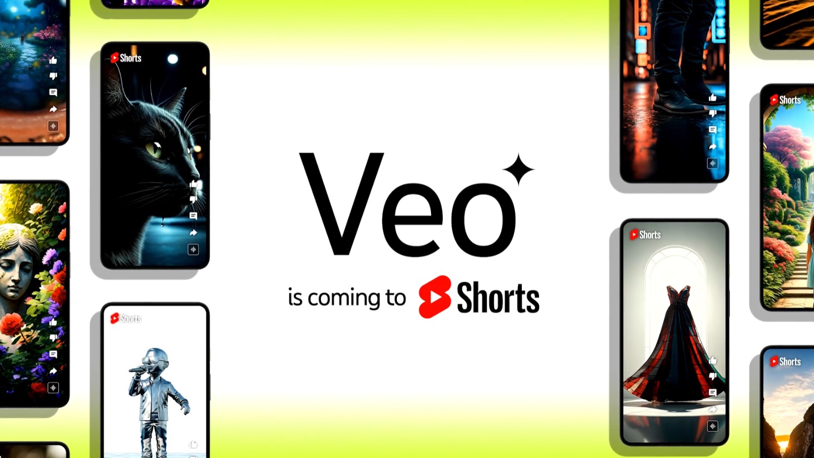 YouTube představuje hvězdu 'Hype' a AI generaci s Veo