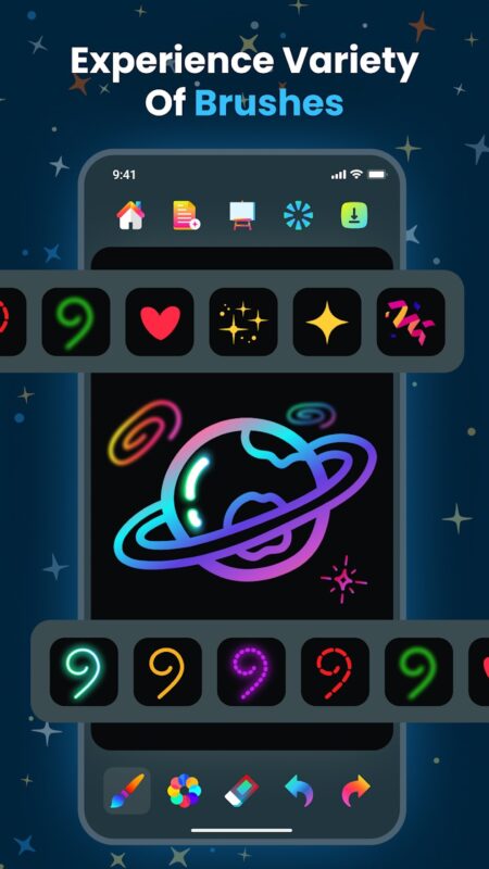 Objevte svět neonového umění s Doodle Glow Art – ideální pro každého umělce!