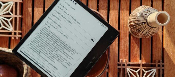 Onyx Boox Page v4.0: Nové aktualizace knihovny a souborů
