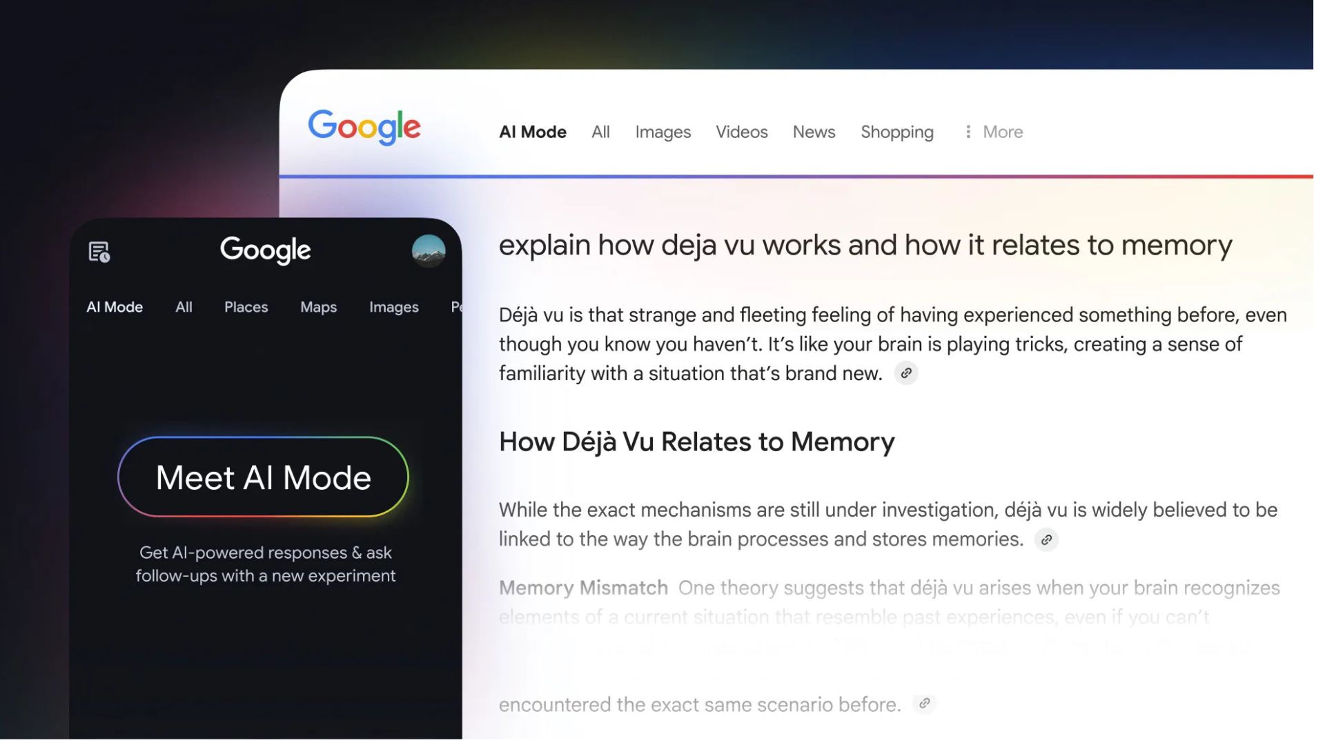 Google AI Mode získá funkci 'Live' podobnou Gemini