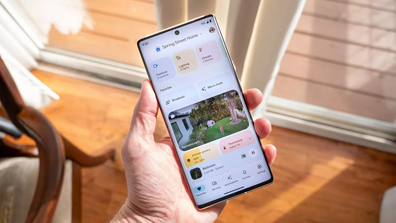 Google Home testuje "shrnutí" a automatizaci s Gemini