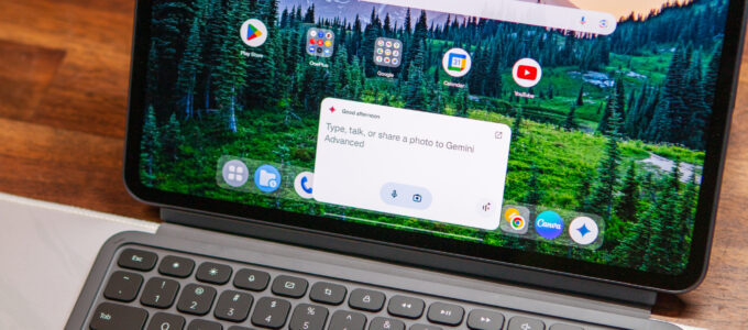 Google pracuje na Gemini UI pro lepší zážitek na tabletech