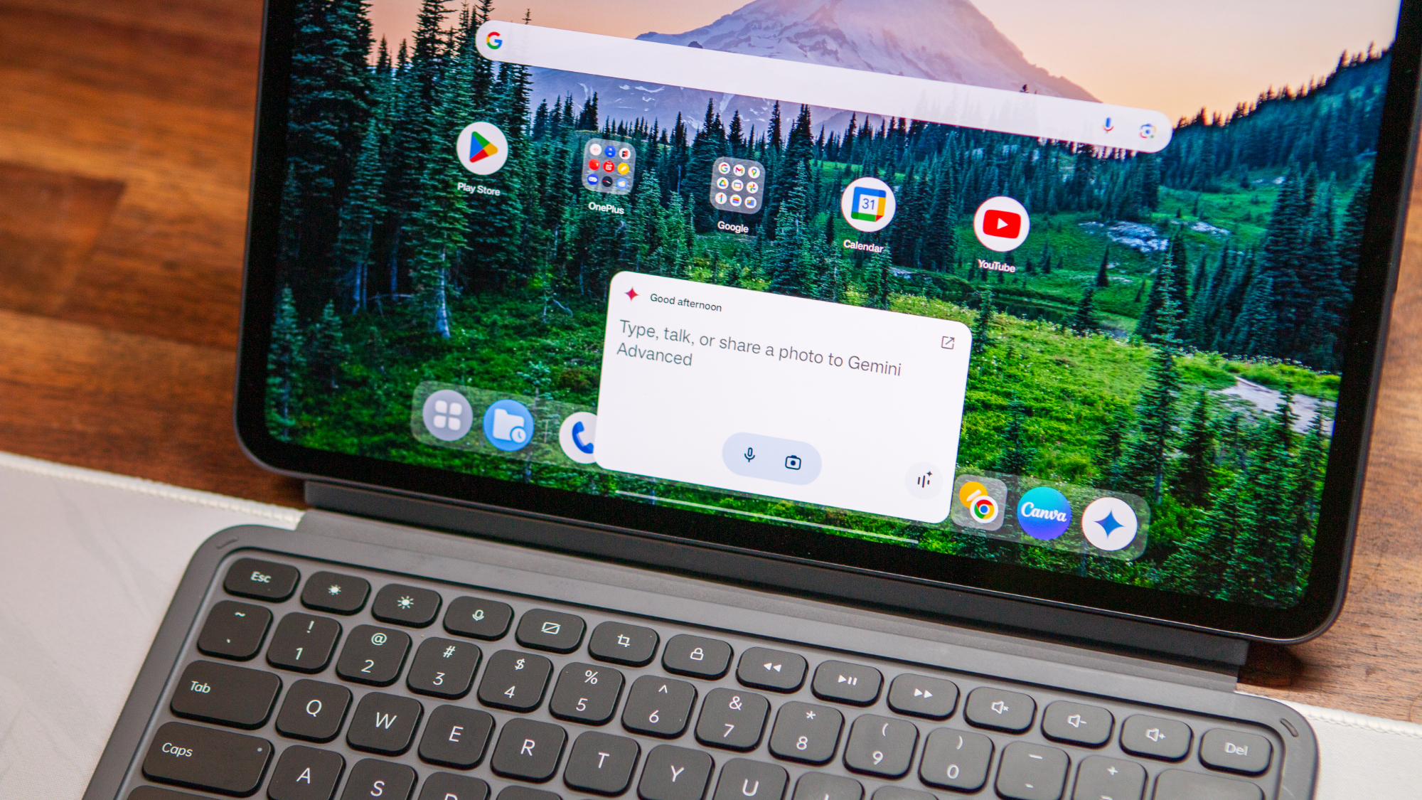 Google pracuje na Gemini UI pro lepší zážitek na tabletech