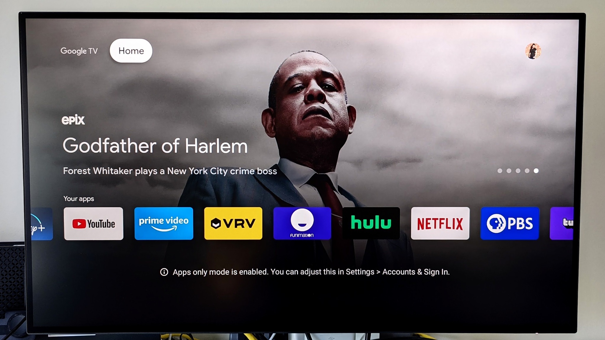 Google TV usnadňuje binge-watching novým nastavením