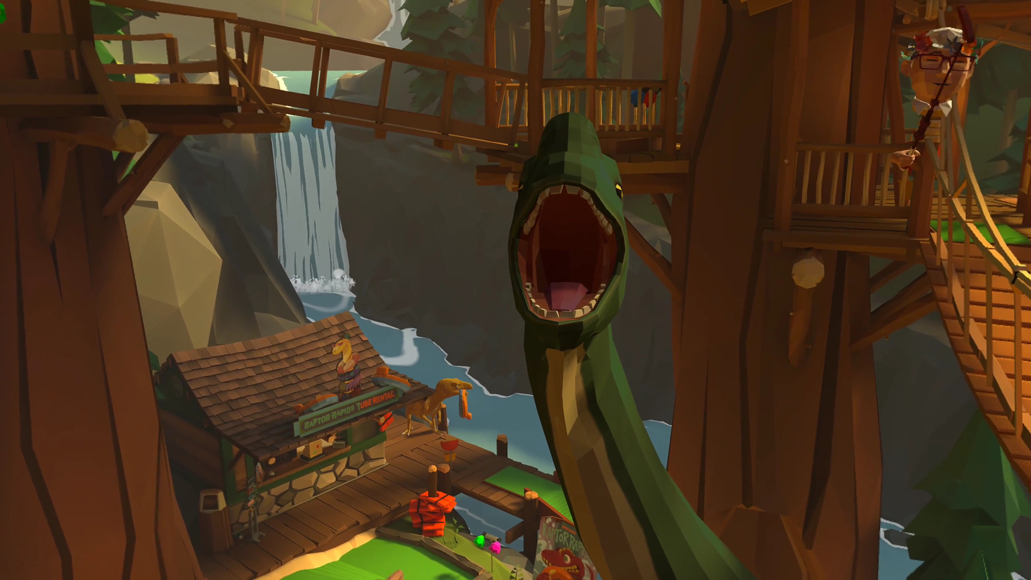 Mini golf hra dostala tři obří dinosauří aktualizace