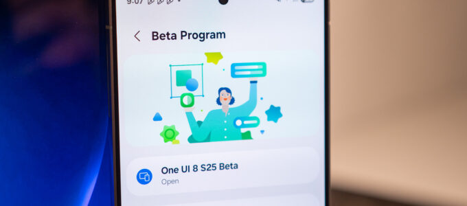 Samsung spouští první beta verzi One UI 8 pro Galaxy S25