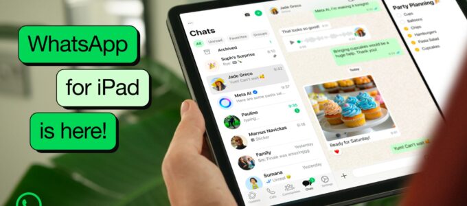 WhatsApp konečně dorazil na iPad pro plynulejší zprávy