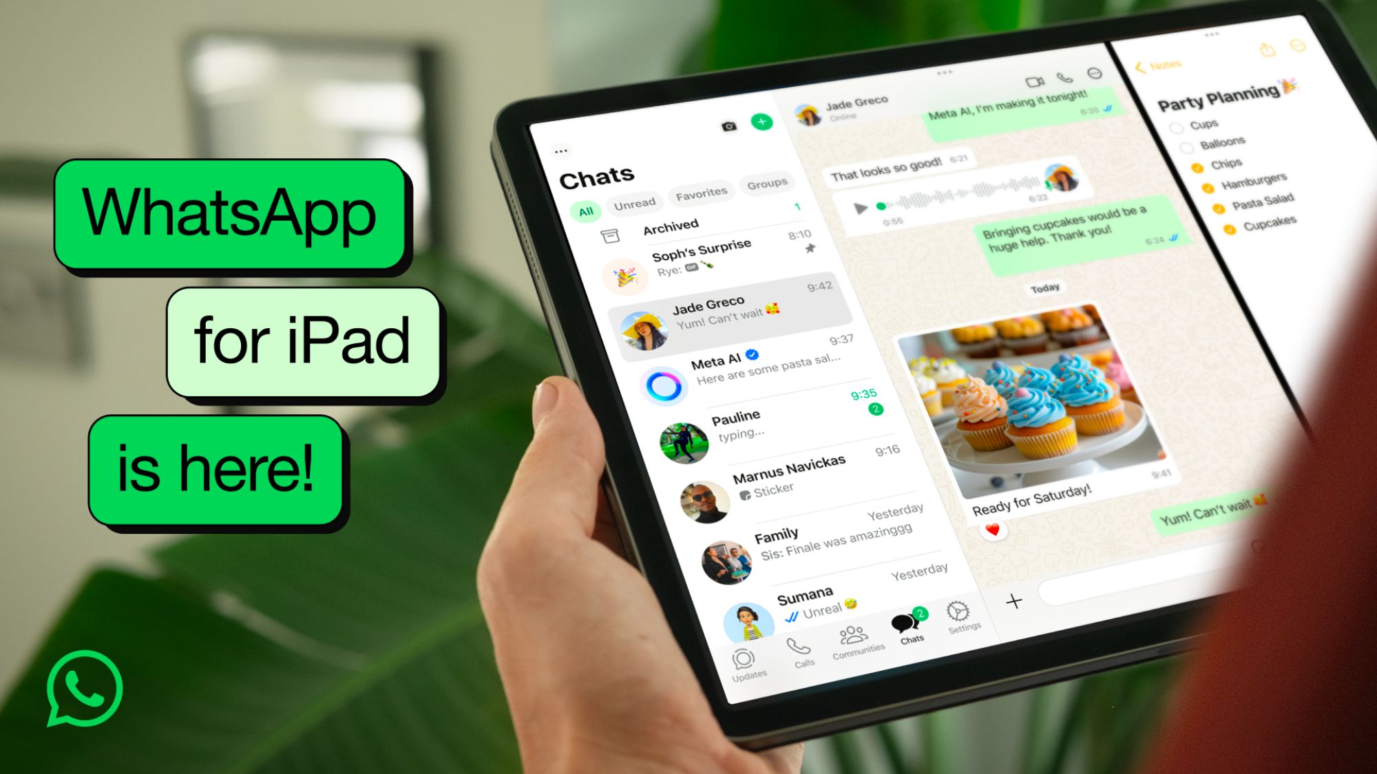 WhatsApp konečně dorazil na iPad pro plynulejší zprávy