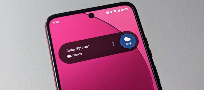 Google chystá vylepšení At a Glance s inteligencí Gemini