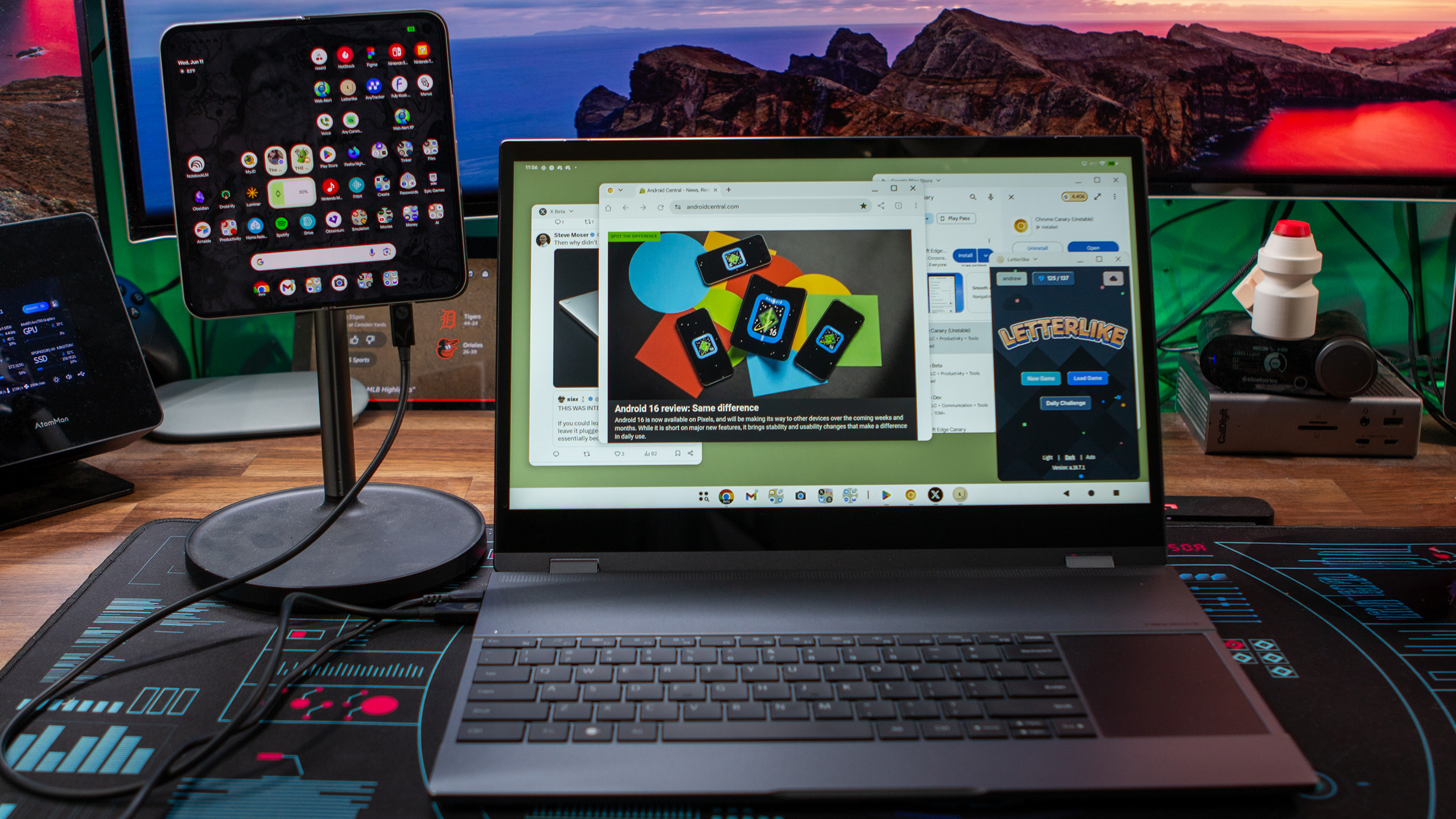 Google v Androidu 16 zlepšuje desktopový režim