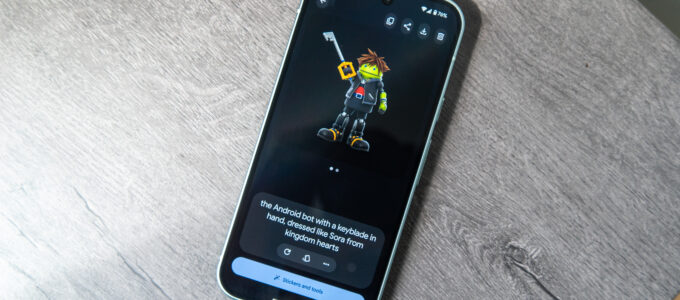 Vytvořte vlastní AI samolepky na Google Pixel telefonu