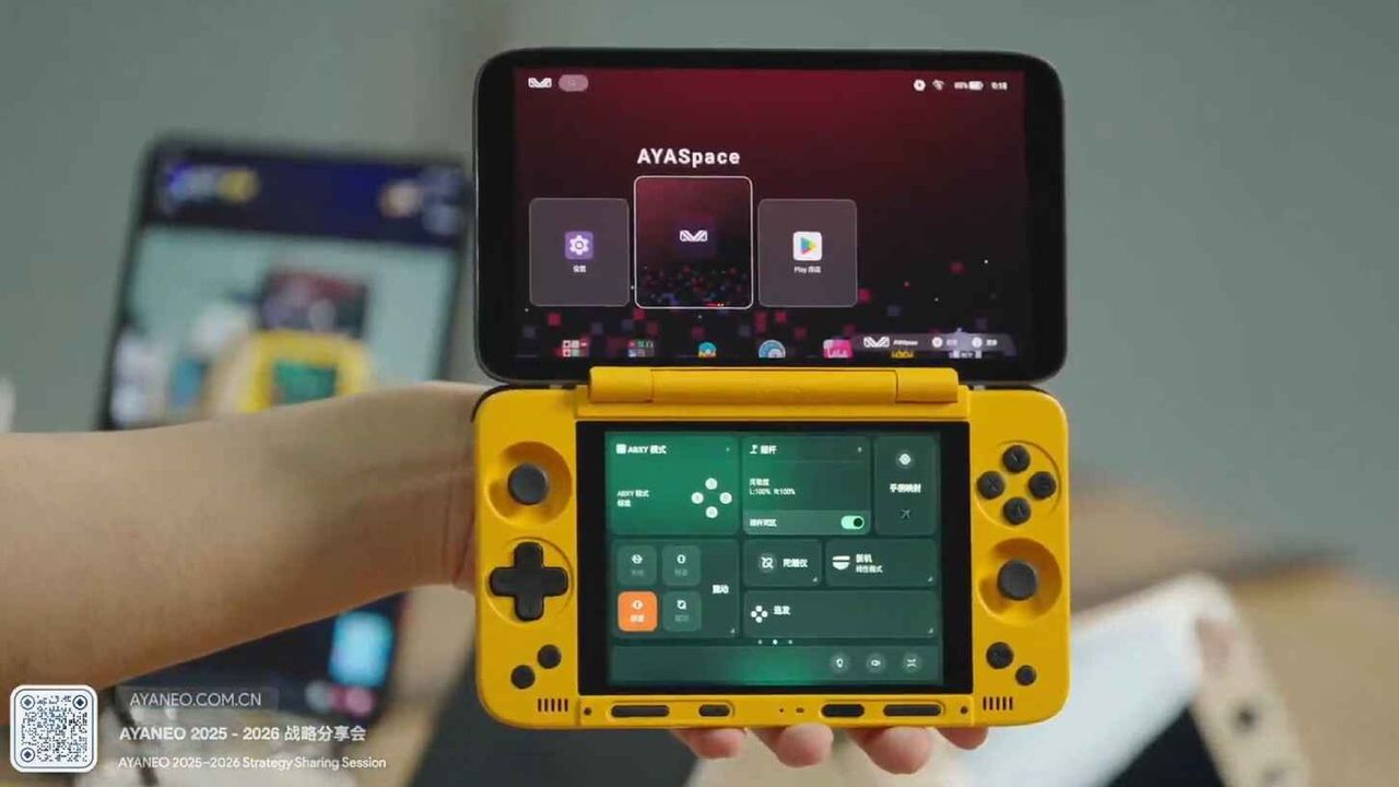 AYANEO Pocket DS: První duální Android herní konzole na světě