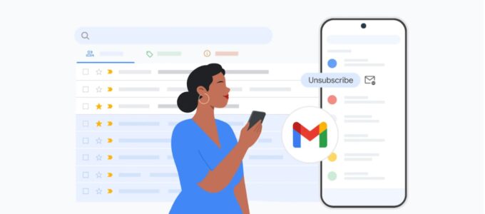 Gmail pro Android: Nová funkce pro správu odběrů e-mailů