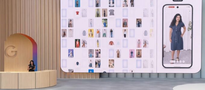 Google spouští virtuální AI "Try On" pro nákupy v USA