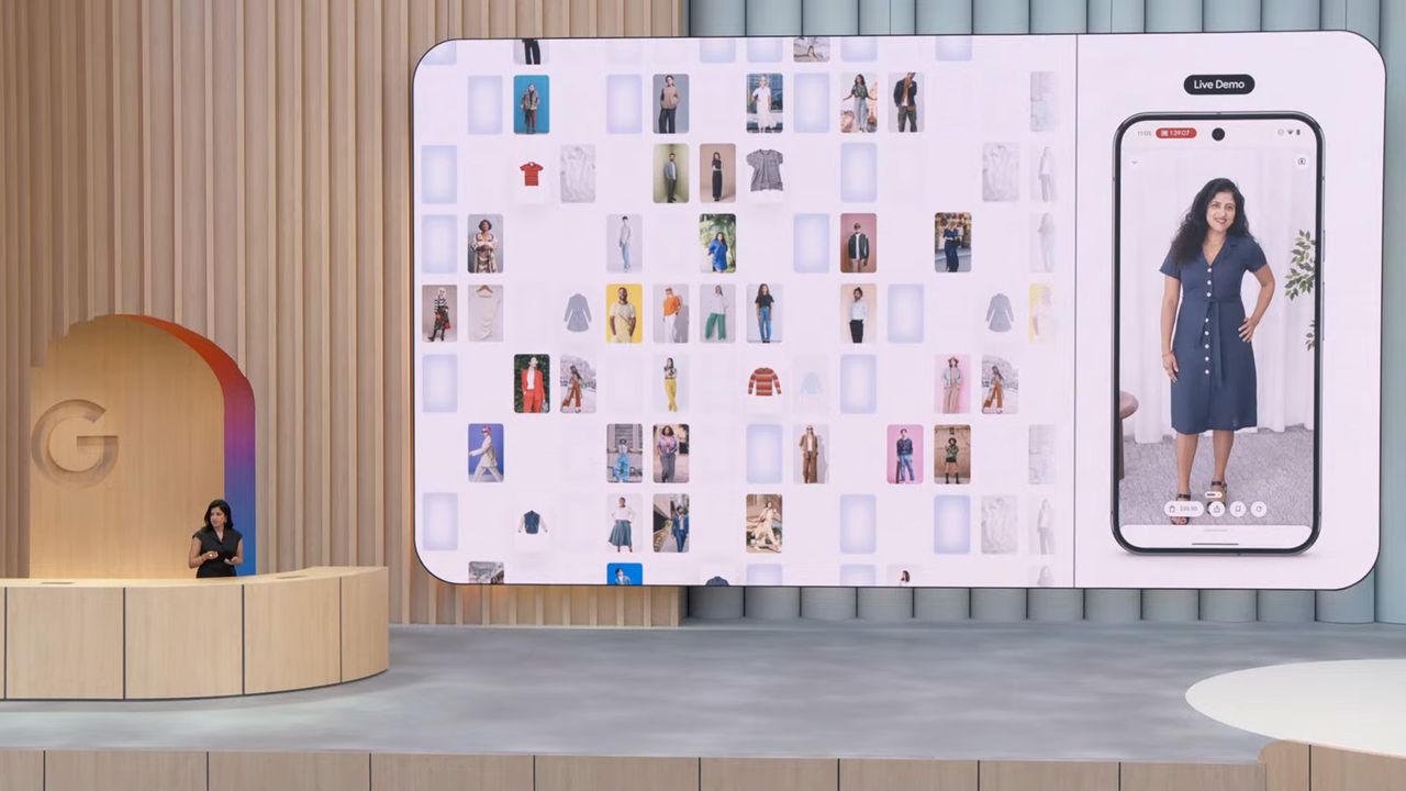 Google spouští virtuální AI "Try On" pro nákupy v USA
