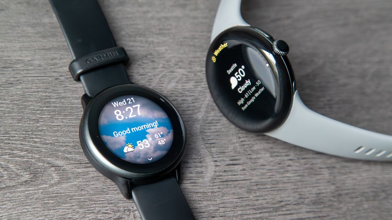 "Porovnání: Garmin Vivoactive 6 vs. Google Pixel Watch 3"