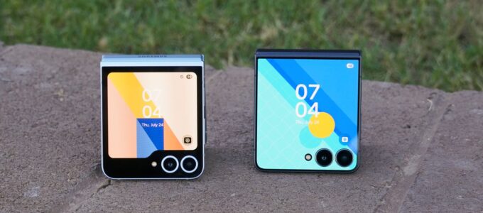 Samsung Galaxy Z Flip 7: Krycí displej horší než u Flip 6