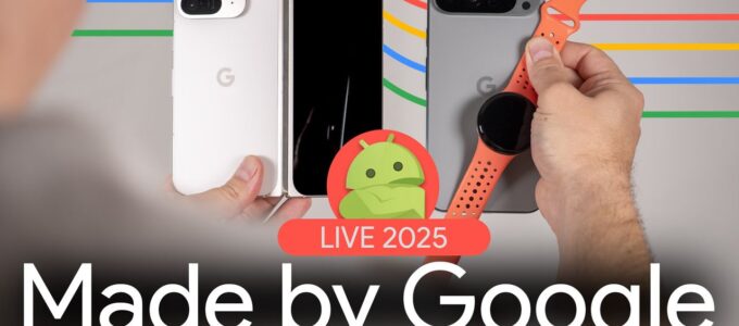 Google 2025: Představení Pixel 10, Watch 4, Android 16 a Gemini