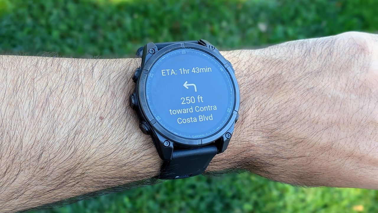 Google Maps na hodinkách Garmin: Návod krok za krokem