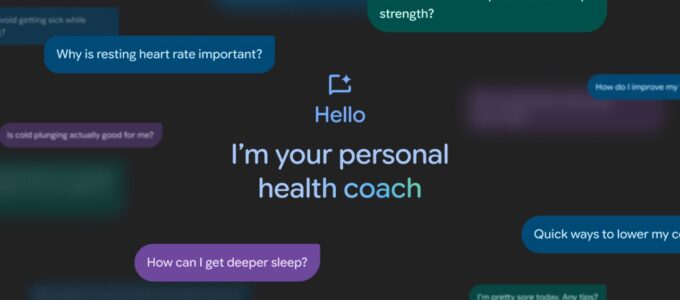 Nový AI zdravotní kouč od Google míří na Fitbit a Pixel Watch