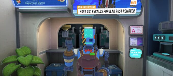 Virtuální kavárna s LLM roboty: Nová éra VR konverzací
